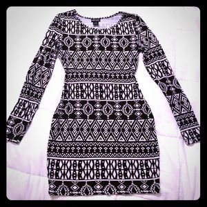 Tribal print dress